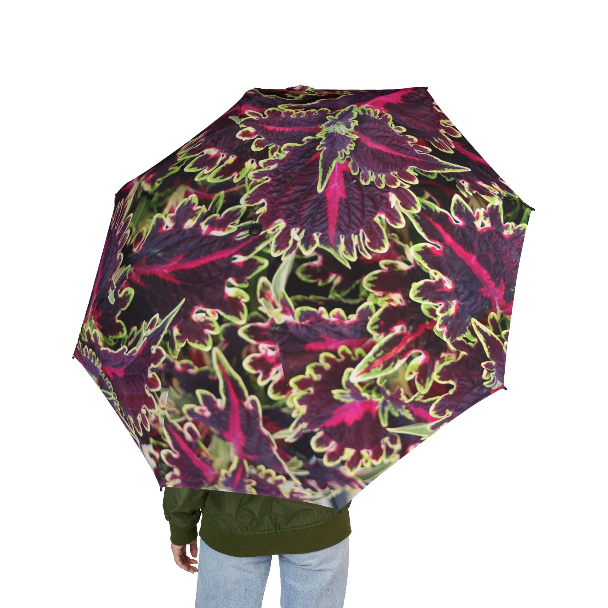 Floral Kaleidoscope Foldable Umbrella