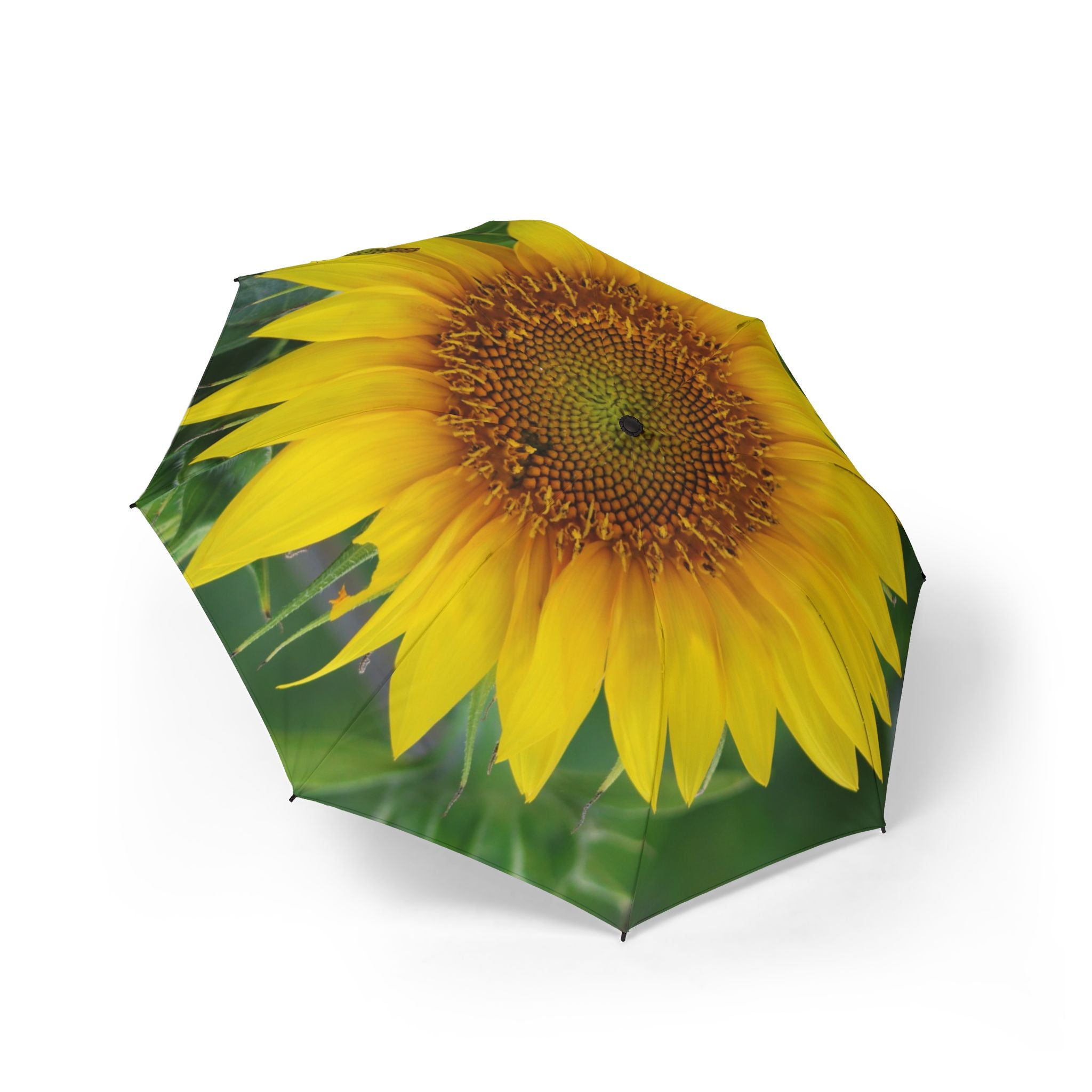 Sunflower Nature-Lover Umbrella — Semi-Automatic Foldable