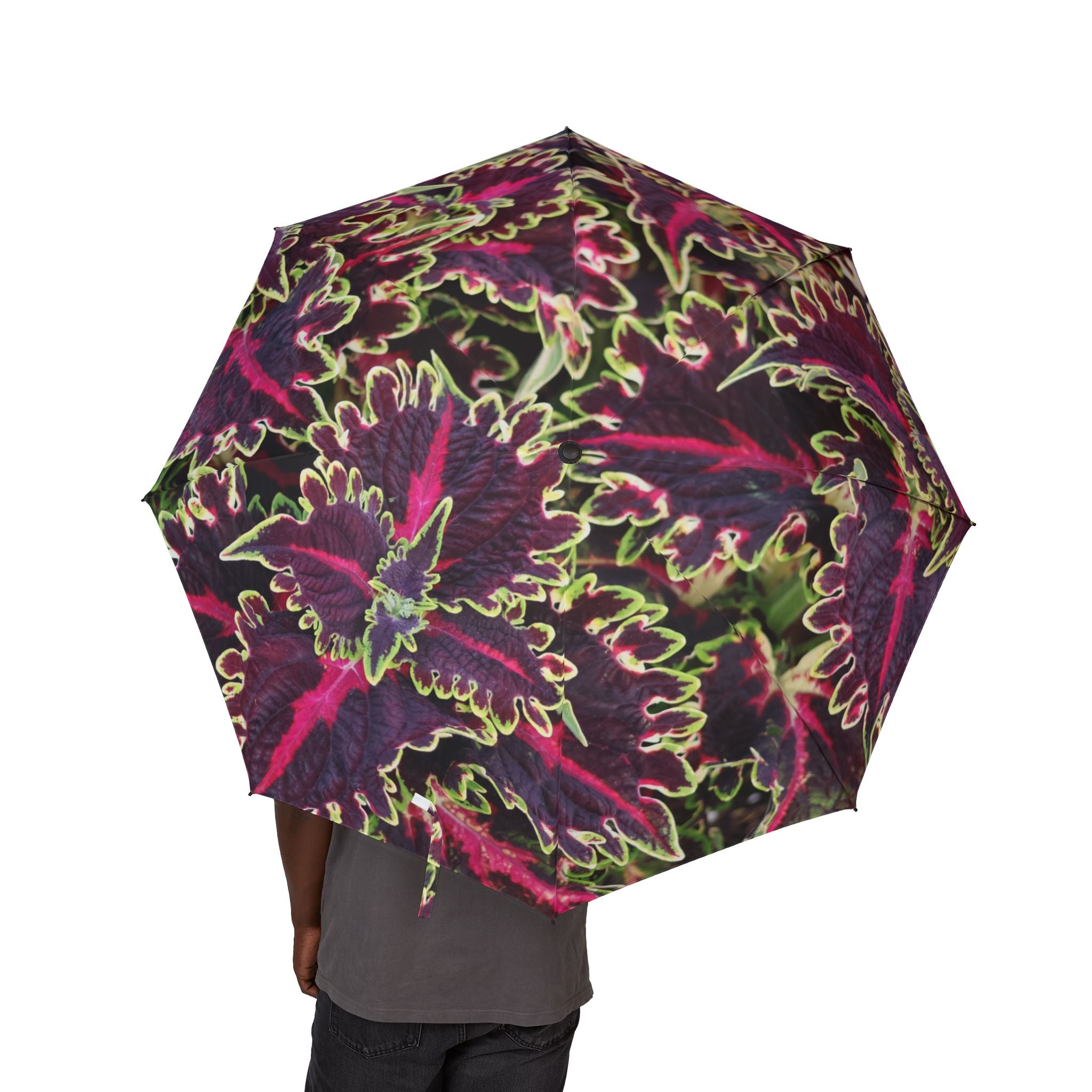 Floral Kaleidoscope Foldable Umbrella