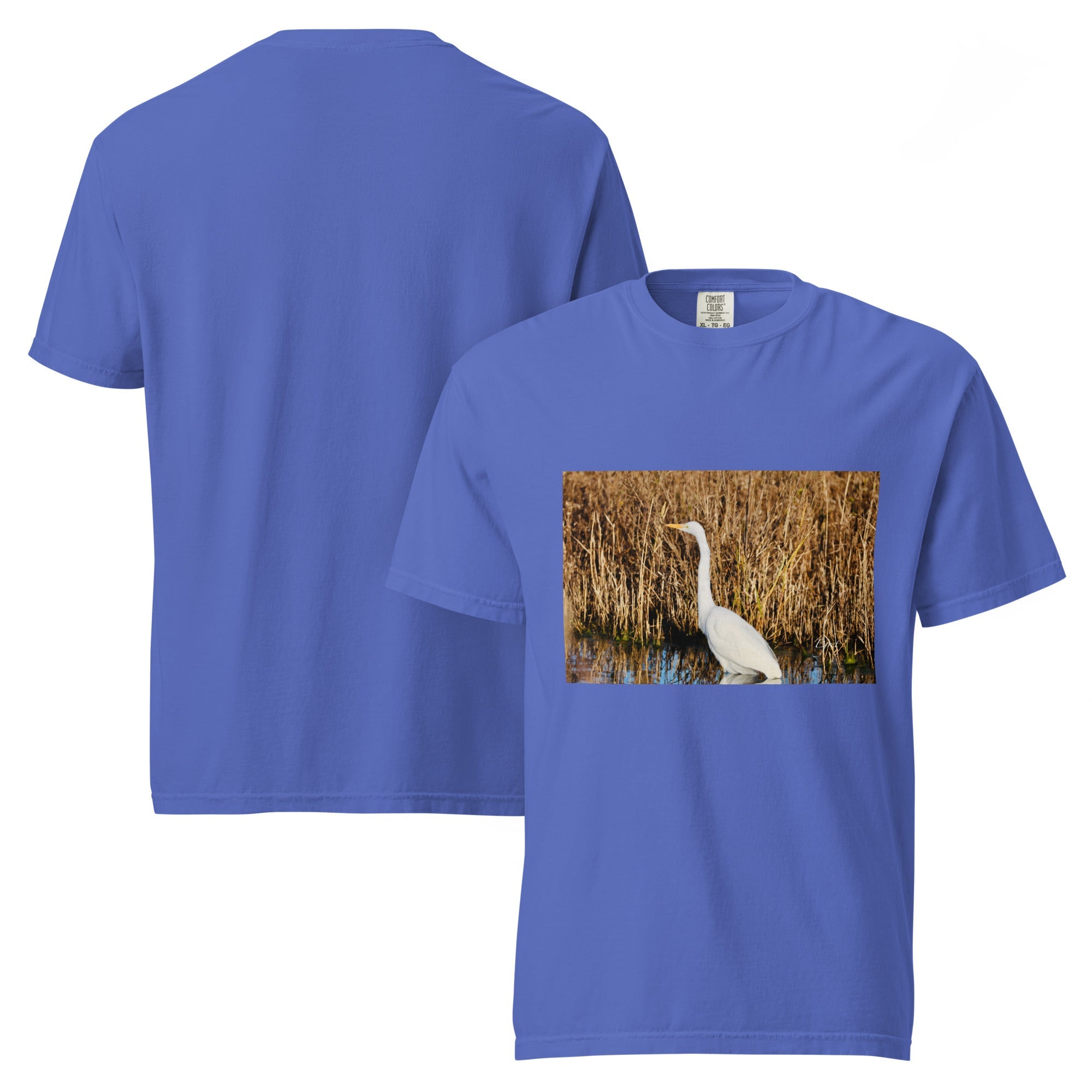 Unisex garment - dyed heavyweight t-shirt - Nature By PoliUnisex garment - dyed heavyweight t-shirtNature By Poli Nature By PoliFlo BlueS
