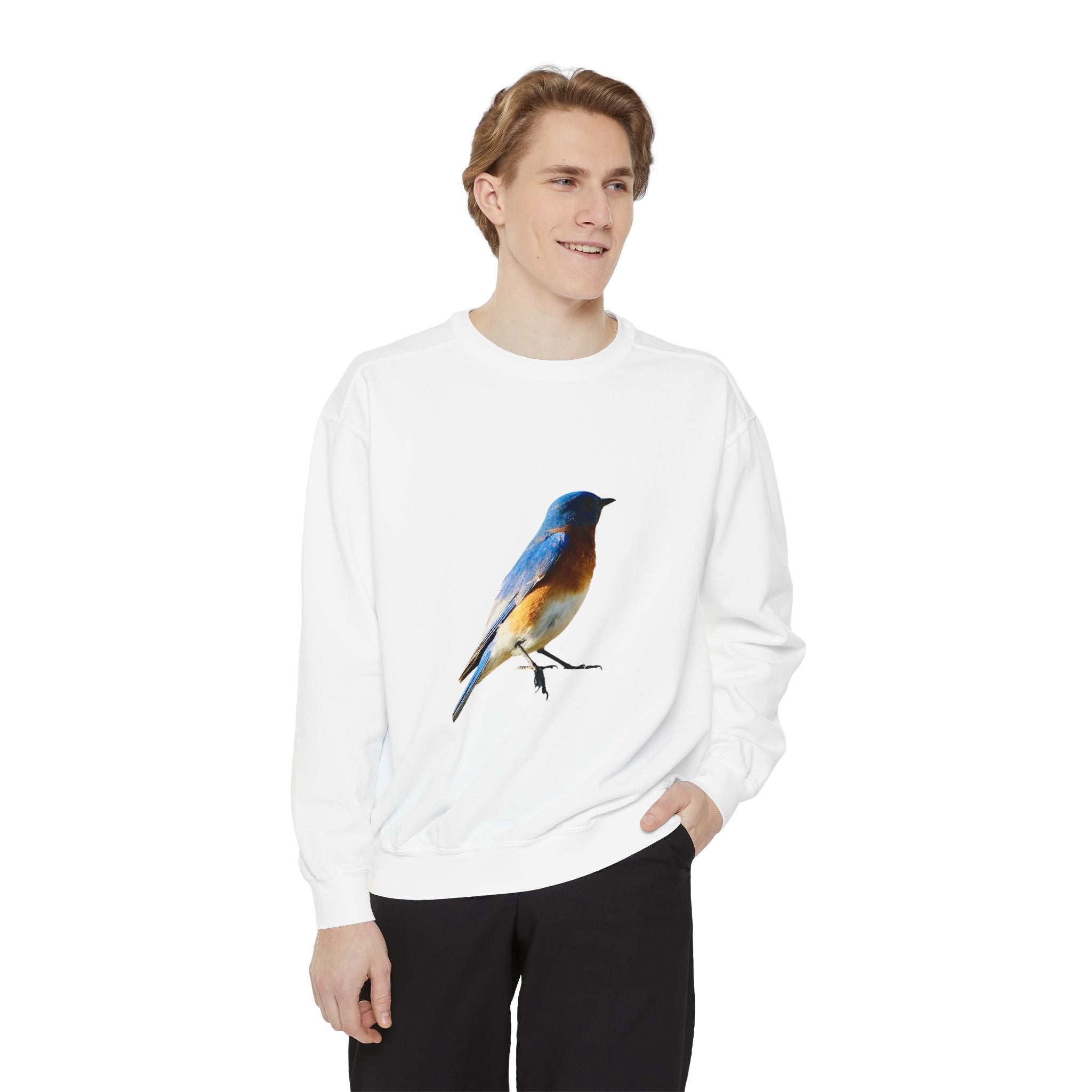 Unisex Garment - Dyed Sweatshirt - Nature By PoliUnisex Garment - Dyed SweatshirtSweatshirtPrintifyNature By PoliSweatshirtWhiteS