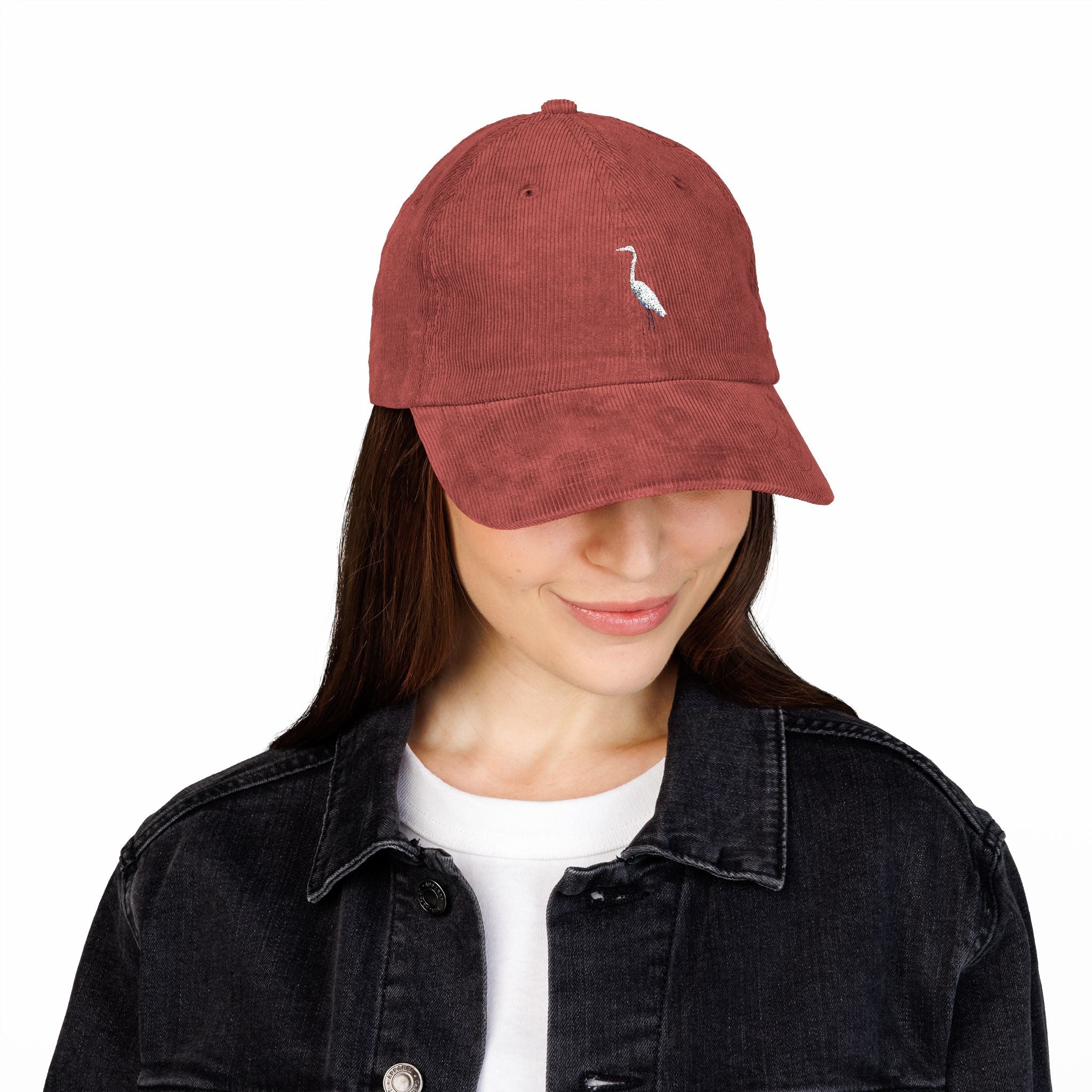 Vintage Corduroy Cap (Embroidery) - Nature By PoliVintage Corduroy Cap (Embroidery)HatsNature By PoliNature By PoliHatsBurgundyOne size