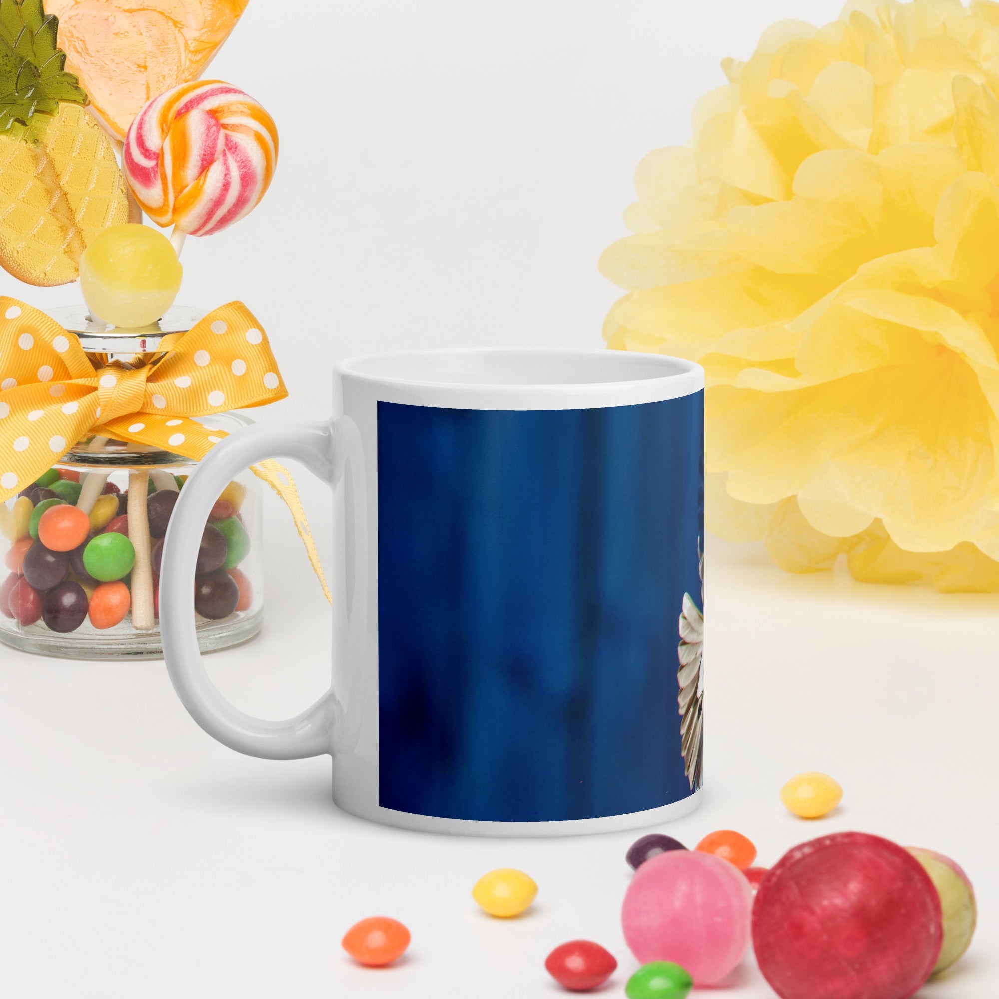 White glossy mug - Nature By PoliWhite glossy mugMugNature By Poli Nature By PoliMug20 oz