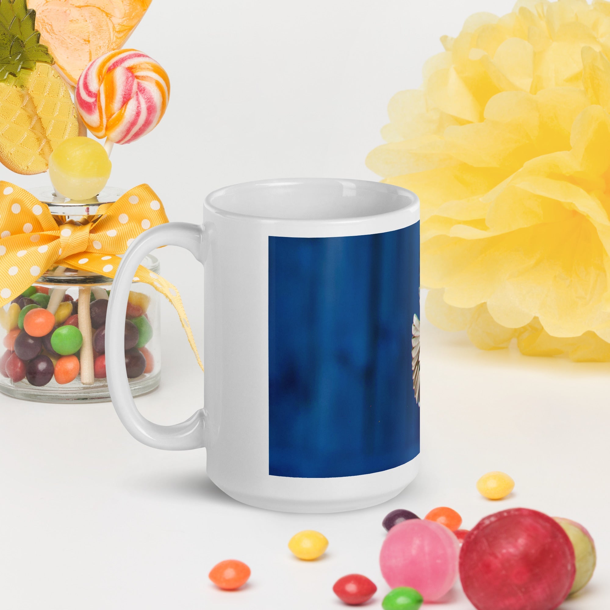 White glossy mug - Nature By PoliWhite glossy mugMugNature By Poli Nature By PoliMug20 oz